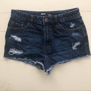 BDG high waisted jean shorts